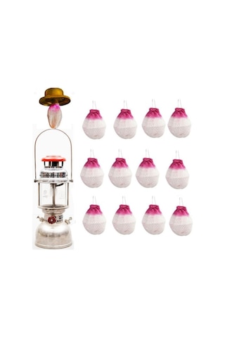 Lüks Gömleği - Kartuşlu Lamba Fitili - 12 Adet Çok Renkli