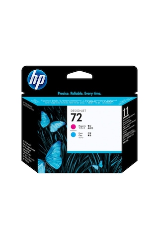 HP C9383A 72 Macenta ve Camgöbeği Baskı Kafası