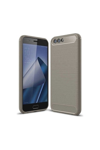 Asus Zenfone 4 Ze554kl Kılıf Zore Room Silikon Kapak Gri
