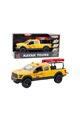 Sürtmeli Sesli Işıklı Araba Kano Taşıyan Pikap