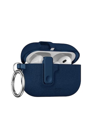 Apple Uyumlu AirPods İle Uyumlu Kılıf Standlı Kilitli Tpu Premium Matte Trip Case