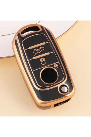Fiat Egea Uyumlu 3 Tuşlu Nano Anahtar Kumanda Kılıfı