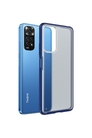 Zore Redmi Note 11s Global Kılıf Msra Volks Kapak - Lacivert Lacivert