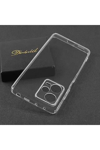 Noktaks - Xiaomi Redmi Note 12 Pro 5g Uyumlu - Kılıf Şeffaf Soft Slim Fitt Süper Silikon Kapak - Şeffaf