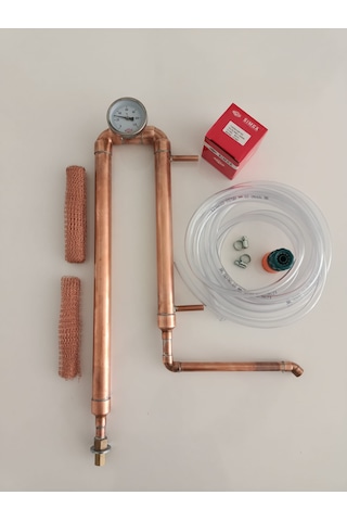 Bitkisel Damıtma Mesh Dolgulu İmbik Damıtma Sistemi 17 Litre