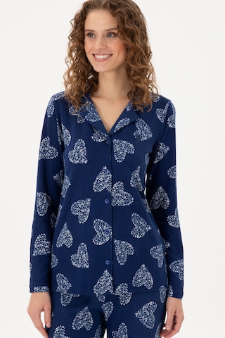 U.s. Polo Assn. Kadın Lacivert Pijama Takım 50302757-vr033 Lacivert