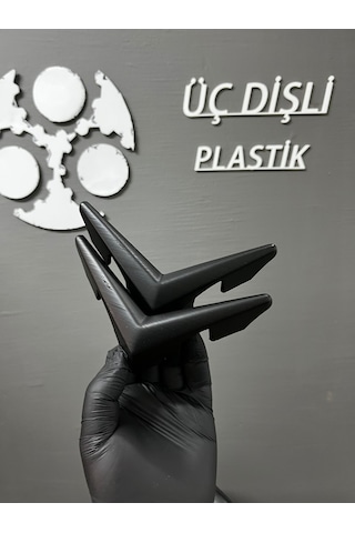 Citroen C3 Panjur Arması Siyah 3d Baskı 1 Set