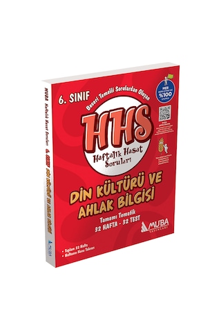 1443 - 6.sınıf Din Kültürü Haftalık Hasat Soruları Hhs