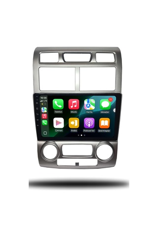 Caros Kia Sportage 2005-2010 Uyumlu Android Multimedya 4gb Ram 128gb Hafıza 9"