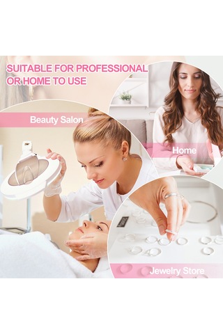 Qingmipy Profesyonel Kulak Delme Seti Mor - Güvenli Ve Kolay Kullanım, 1 Kulak Delme Aleti + Ayna Kutusu + İşaret Kalemi + 138 Adet Pırlanta Ve Silikon Tıkamaçlar