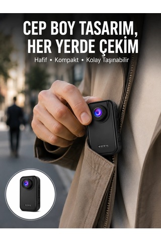 Vlog Ve Sosyal Medya Çekimleri İçin Kompakt Taşınabilir Kamera Yeni Nesil Belirtilmemiş