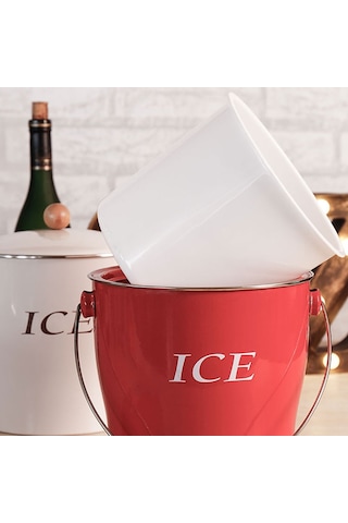 Suntek Metal Çift Duvar Katmanlı Buz Şampanya Kovası, Çok Renkli