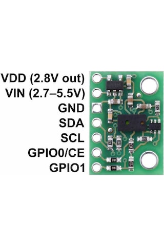 Vl6180X Time-Of-Flight Mesafe Sensörü- Pl2489