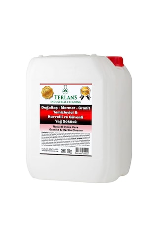 Terlans Doğaltaş Mermer Granit Yüzey Temizleyici 20 KG