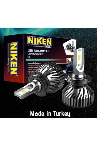 Niken Pro Led Xenon Far Ampul H1 H3 H4 H7 H8 H9 H11 H15 H16 9005 530809385