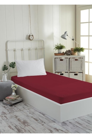 Decovilla Ruby Kırmızı Renkli Micro Fitted Sıvı Geçirmez Alez