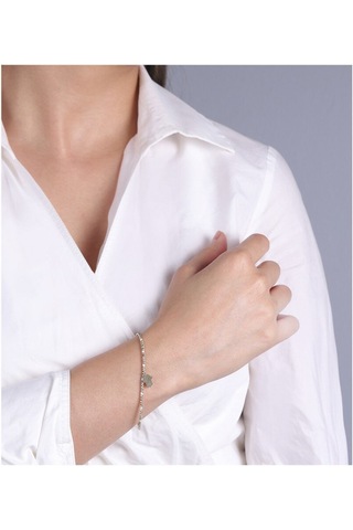 Diamond Line - Gülaylar - Sarı Altın 14 Ayar Toplu Bileklik Standart N11.21784 Sarı Altın