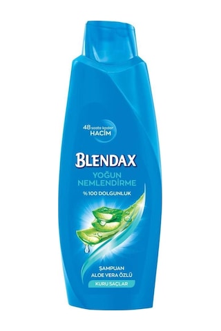 Blendax Yoğun Nemlendirme Aloe Vera Özlü Şampuan 4 x 500 ML