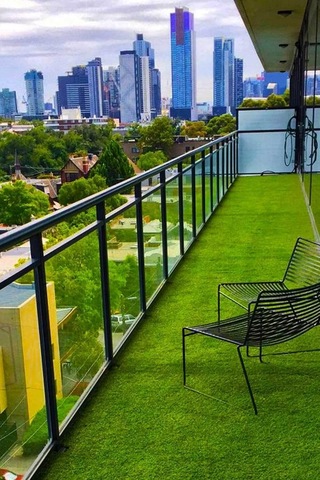 Suni Çim Halı Serisi - Yeşil - 20 Mm - Yüksek Çimen Hissi 100x200-2m² Diğer