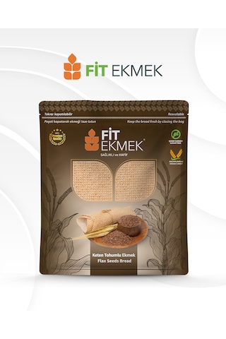 Fit Arpa Lavaş Ekmeği 300gr Ve Keten Tohumlu Lavaş Ekmeği 300gr