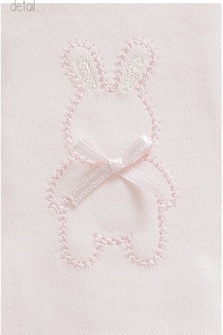 Cute Rabbıt Çoraplı Bebek Pantolon Pembe