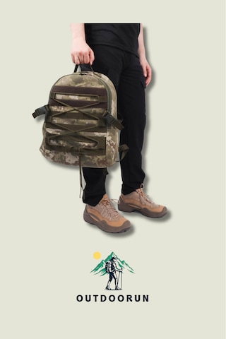 Outdoorun Tsk Kamuflaj 32 Litre Günlük Tactical Çanta Kamuflaj