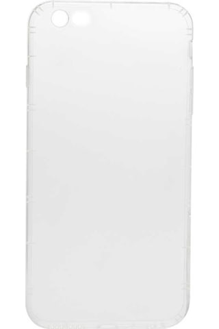 Apple Uyumlu iPhone 6 Plus Kılıf Zore Şeffaf Ince Ve Esnek Süper Silikon Renksiz