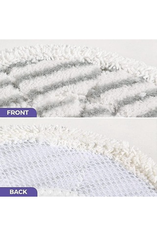 Dofolink Shark S7000/s7001 Serisi İçin Yıkama Ve Yeniden Kullanılabilir Buharlı Süpürge Pedleri - 6 Adet, Tüm Sert Zeminler İçin