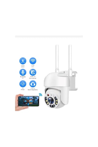 O-kam 3031pro Tek Kamera 3mp Hareketli Wifi Akıllı Kamera , Yapay Zeka, Gece Görüş, Karşılıklı Konuşma