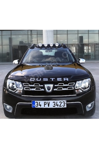 Dacia Duster 2010-18 Sis Çerçevesi Gri Kaplama Plastik