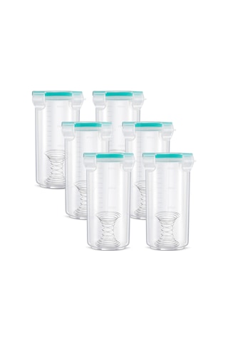 Xurunkeji Rötuş Boya Kabı Rötuş Kapları Kapaklı Boya Saklama Kapları Boya Saklama Kapları Hava Geçirmez Boya Kabı 6 Parça