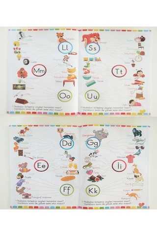 Okul Öncesi Matematik Ingilizce Çizgi Çalışması ve Kodlama Eğiti