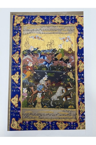 Şuşa Nın Hikmeti Adlı El Yapımı Minyatür Resim 30x20 Cm
