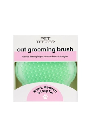 Pet Teezer Yeşil Kedi Masaj Ve Tarama Fırçası