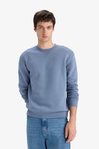 Defacto Regular Fit Bisiklet Yaka Basic Düz Kalın Sweatshirt T3777az25augr171 Gri
