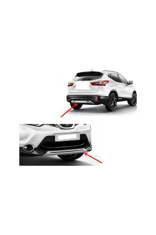Nıssan Qashqaı 2014 2017 Ön Arka Difüzör Drs 4x4