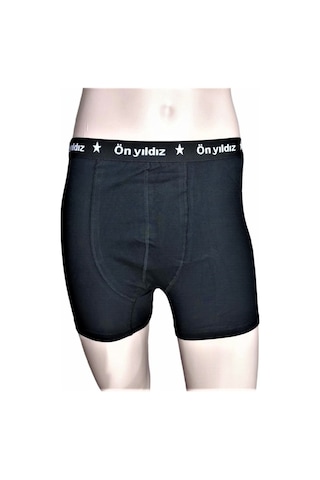 Önyıldız % 100 Pamuk Likralı Erkek Boxer