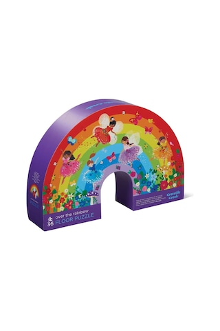 Crocodile Creek Dekoratif Puzzle 36 Parça Over The Rainbow