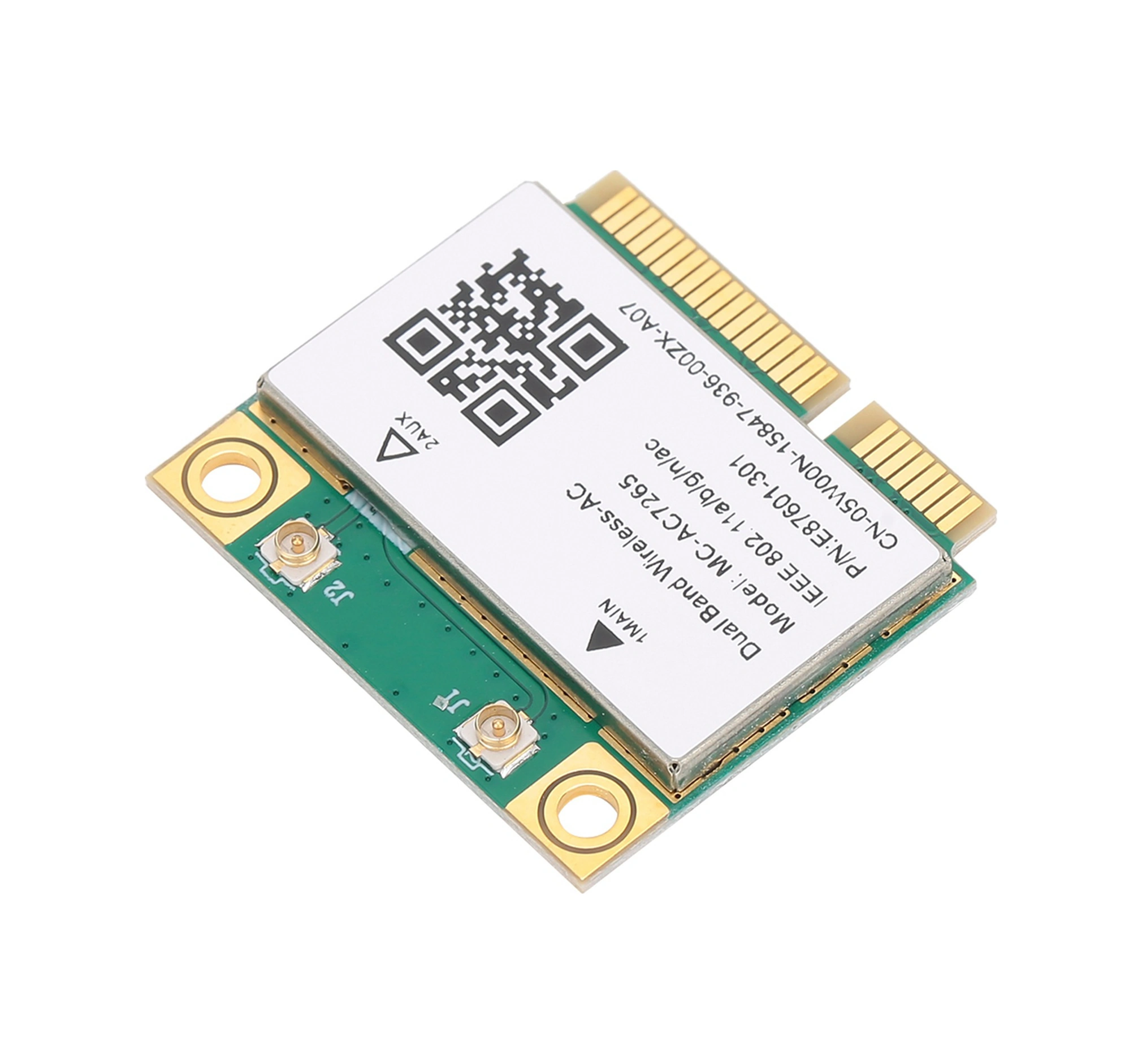 Xiyyadms Intel 7265ac Çipli Mini Pcı-e Kablosuz Ağ Kartı, 1200mbps 2.4/5ghz Çift Bant, Bluetooth 4.2, 802.11ac Desteği, Masaüstü/dizüstü Uyumlu