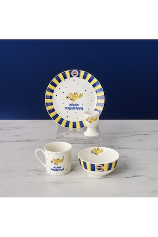 Karaca X Fenerbahçe Lisanslı 4 Parça Mama Takımı