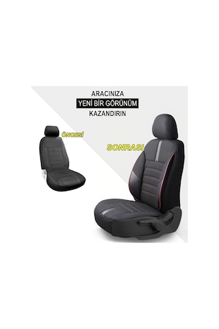 Mevas Oto Kılıfları Yıldız K Serisi Tam Set Oto Koltuk Kılıfı Opel Astra G İle Uyumlu Standart