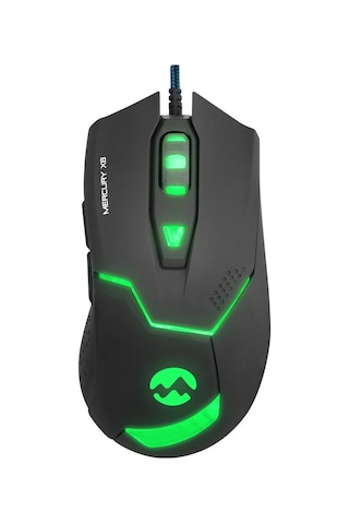 Everest Mercury X8 Usb Siyah 6d Optik Oyun Mouse