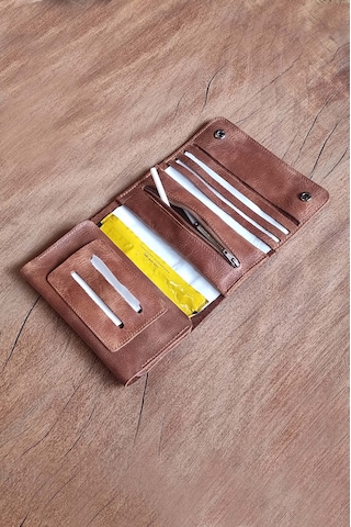 Derigami Deri Tütün Kesesi Tütün Çantası Tütünlük