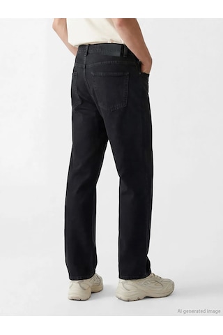 Lc Waikiki Siyah Flare Erkek Jean Pantolon