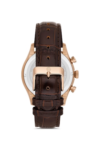 Hislon Men's Date Dt171r-01kr Rose Gold