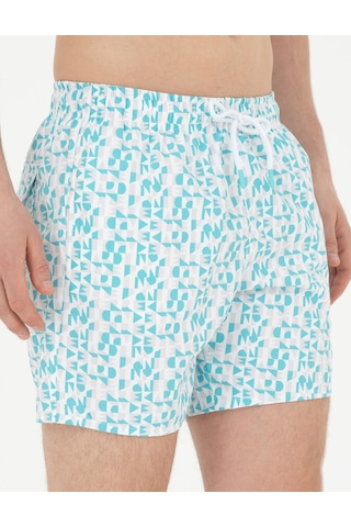 Pierre Cardin Erkek Aqua Deniz Şortu 50289009-vr007 Turkuaz
