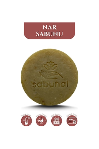 Sabunal Nar Sabunu - Cilt ve Saç Bakım Sabunu 100 G