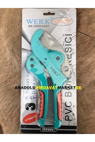 Werk Pprc Plastik Boru Kesme Makası 42 Mm Pvc Boru Kesme Makası N11.334