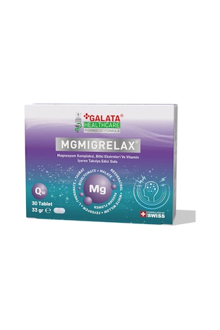 Galata Healthcare Mgmıgrelax 30 Tablet