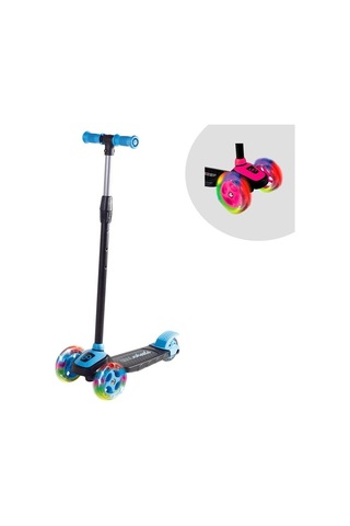 Cool Wheels Twist Scooter Işıklı Mavi Çok Renkli